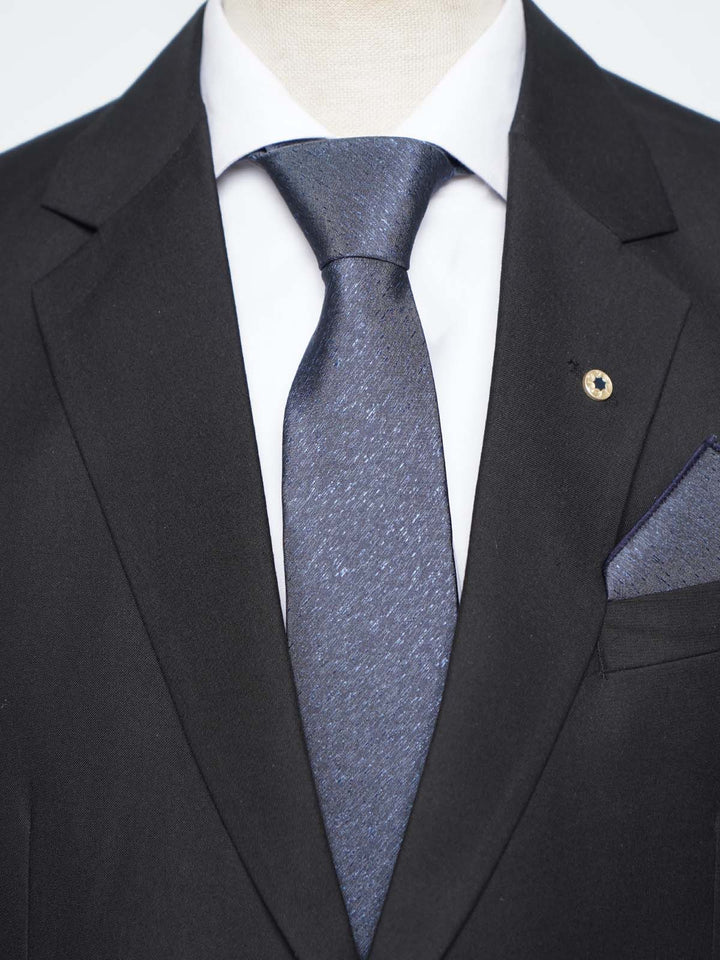 Navy Blue Tie Set (TS-472)