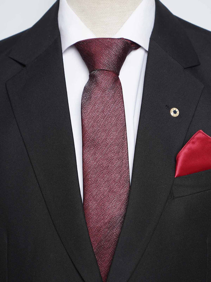 Maroon Tie Set (TS-480)