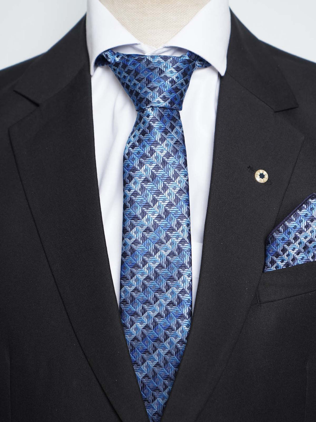 Royal Blue Tie Set (TS-490)