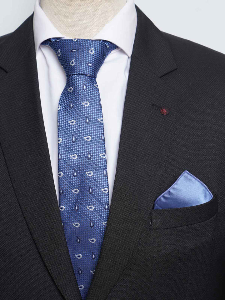 Navy Blue Tie Set (TS-498)