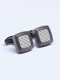 Striped Border Cufflink (CUFFLINK-512)