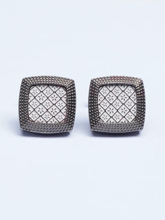 Striped Border Cufflink (CUFFLINK-512)