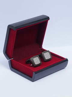 Striped Border Cufflink (CUFFLINK-512)