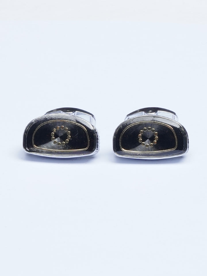 D-Shape Contrast Cufflink (CUFFLINK-514)