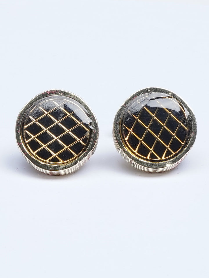 Round Zigzag Cufflink (CUFFLINK-521)