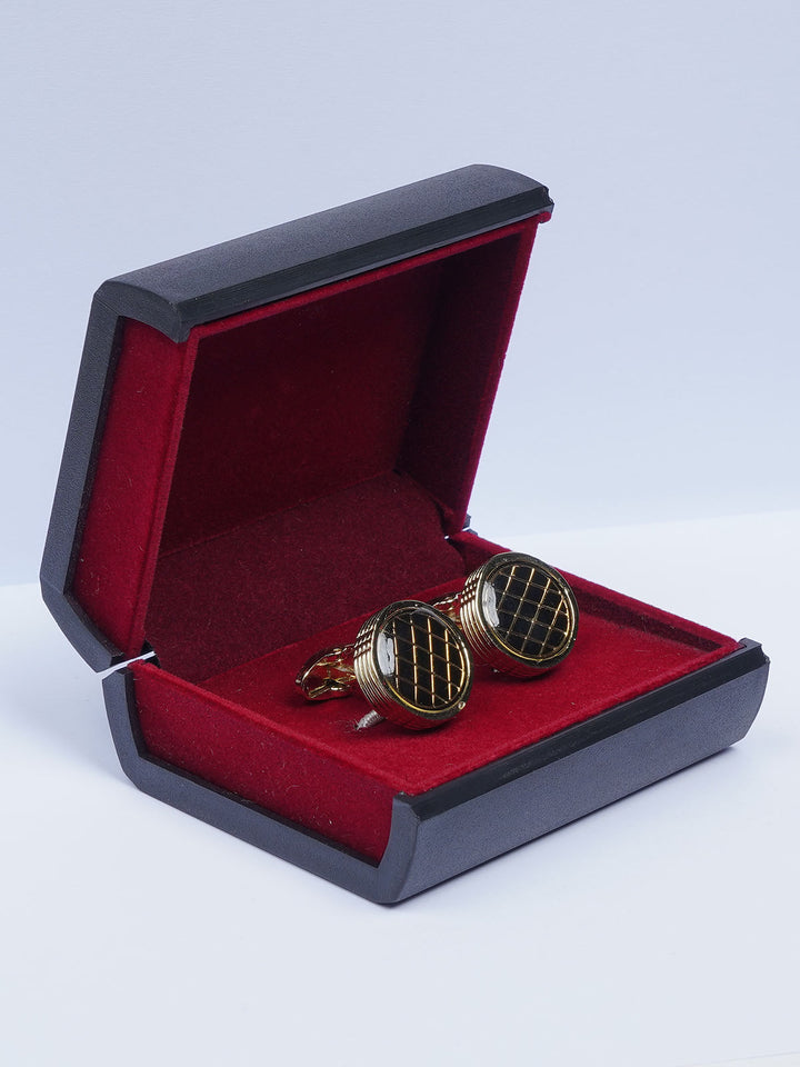 Round Zigzag Cufflink (CUFFLINK-521)