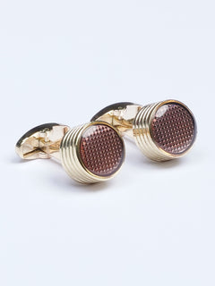 Golden Bolt Cufflink (CUFFLINK-522)