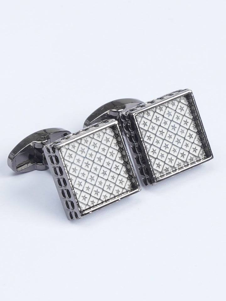 Square Fancy Designer Cufflink (CUFFLINK-532)