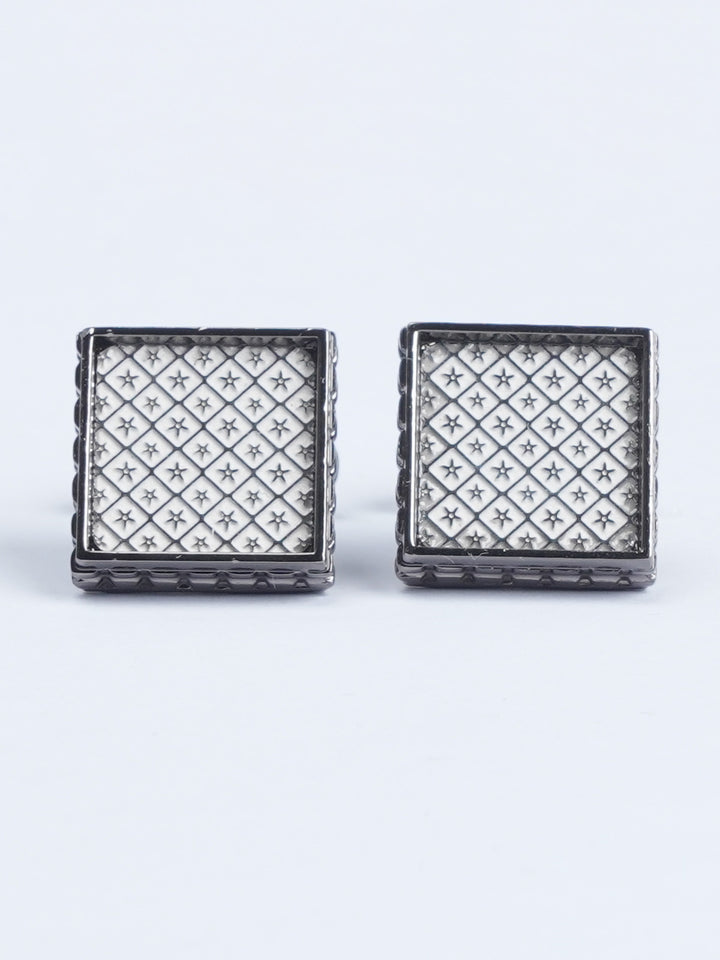 Square Fancy Designer Cufflink (CUFFLINK-532)