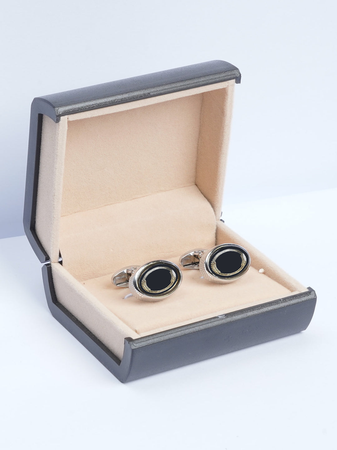 Oval Classic Contrast Designer Cufflink (CUFFLINK-544)