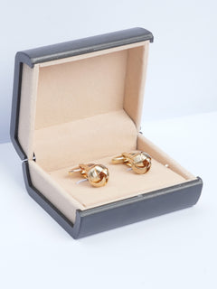 Golden Knot Designer Cufflink (CUFFLINK-558)