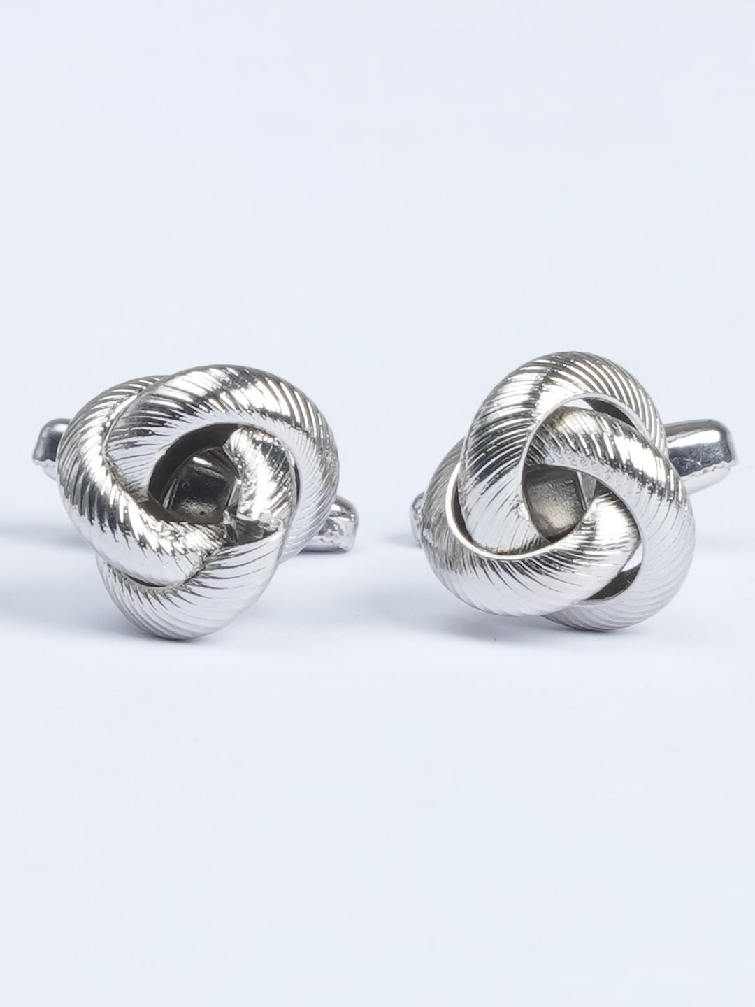 Silver Knot Designer Cufflink (CUFFLINK-559)