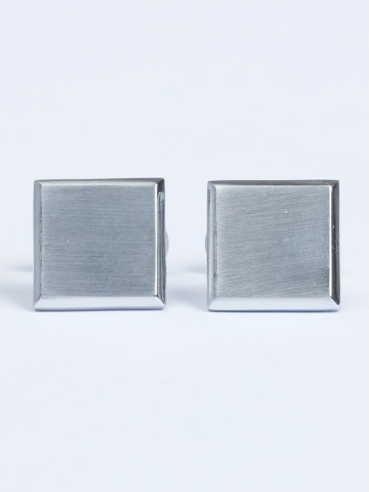 Silver Square Cufflink (CUFFLINK-560)