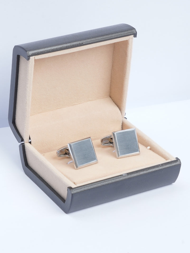 Silver Square Cufflink (CUFFLINK-560)