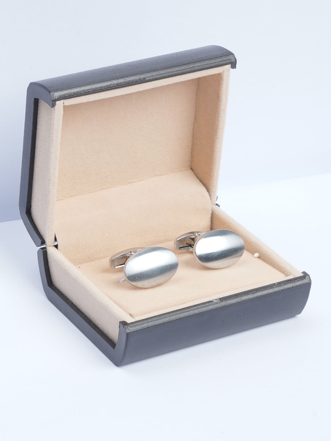 Silver Oval Cufflink (CUFFLINK-561)