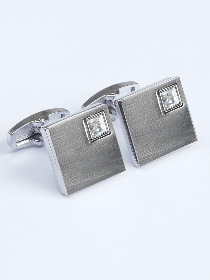 Silver Square Cufflink (CUFFLINK-571)