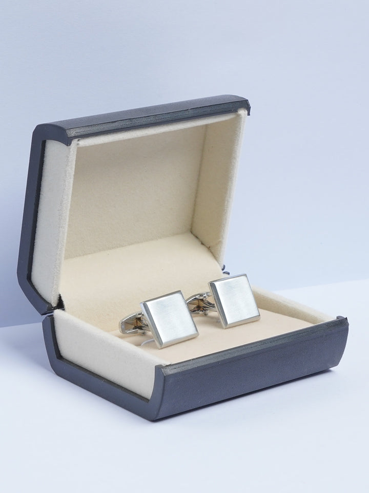 Silver Square Cufflink  (CUFFLINK-573)