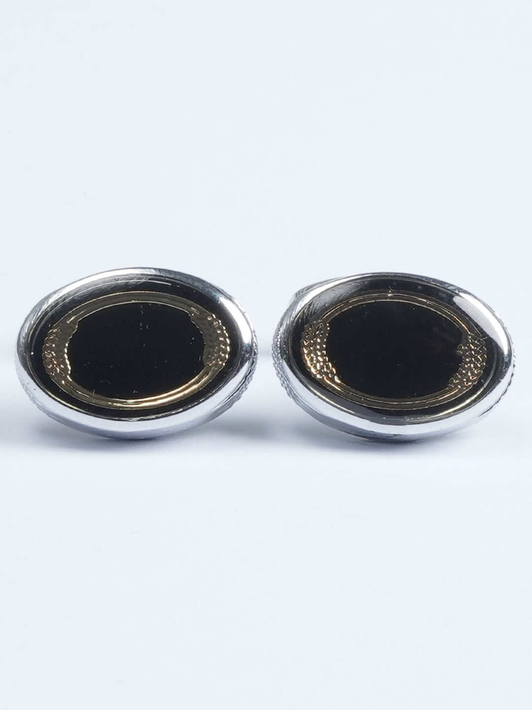 Oval Classic Contrast Designer Cufflink  (CUFFLINK-593)