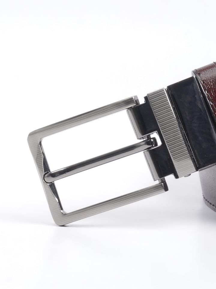 Dark Brown Plain Leather Belt (BELT-656)