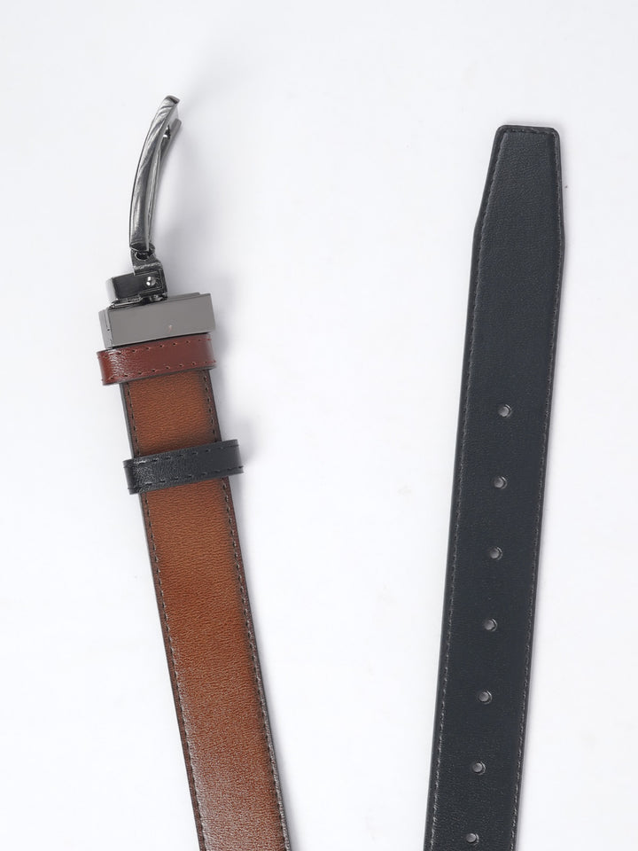 Light Brown Textured Leather Belt (BELT-661)