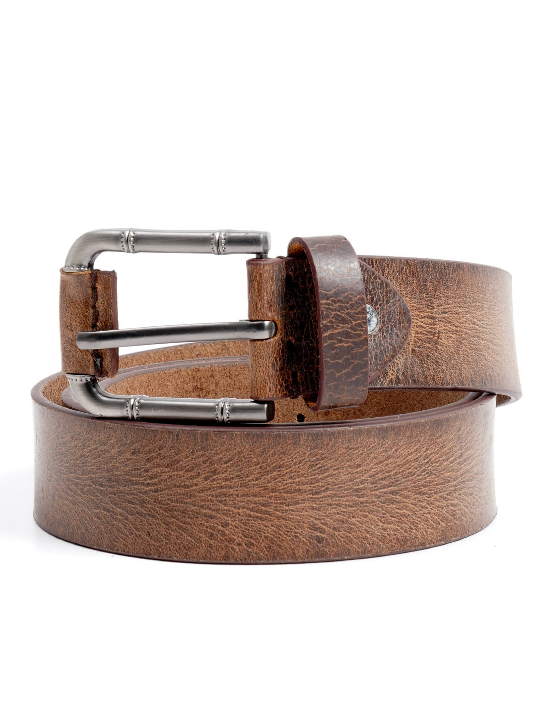 Light Brown Natural Grain Leather Belt  (BELT-680)