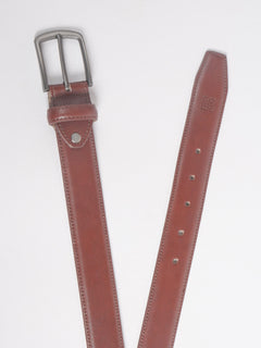 Ten Plain Leather Belt  (BELT-712)