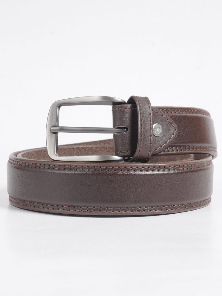 Ten Plain Leather Belt  (BELT-713)