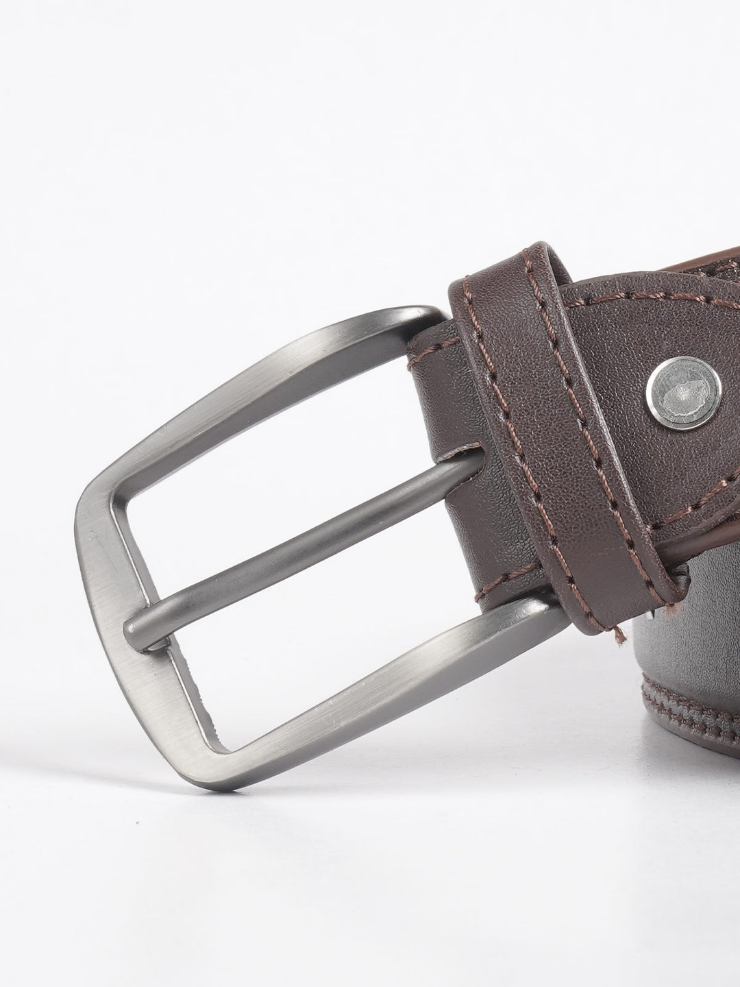 Ten Plain Leather Belt  (BELT-713)