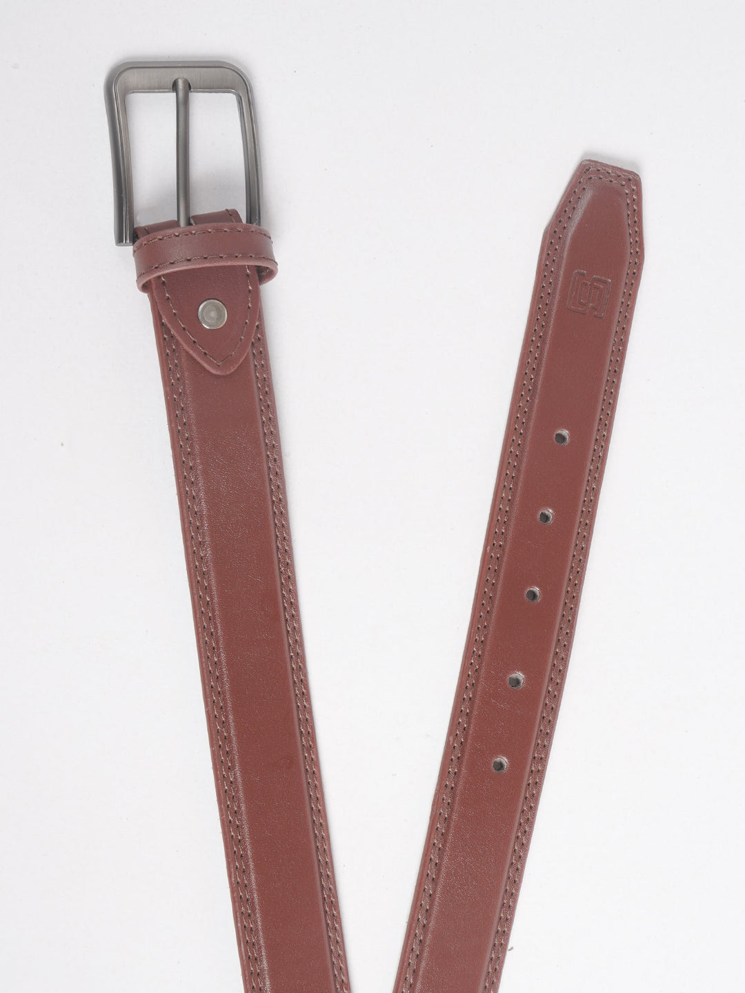 Brown Plain Leather Belt  (BELT-715)