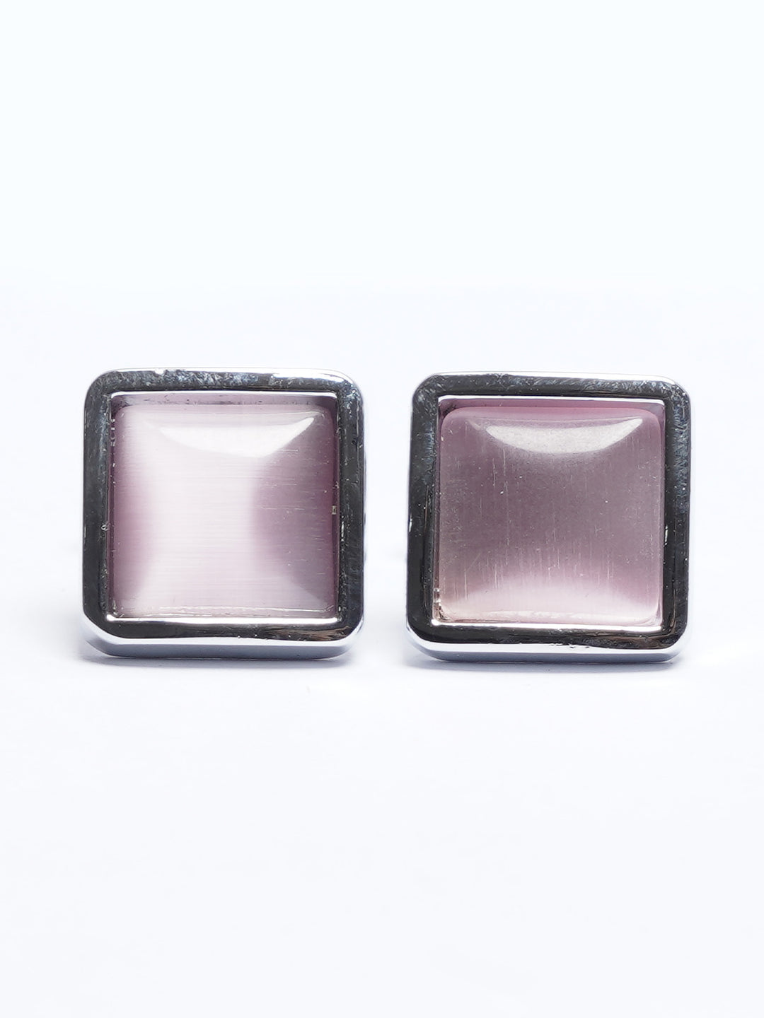 Silver Contrast Designer Cufflink (CUFFLINK-720)