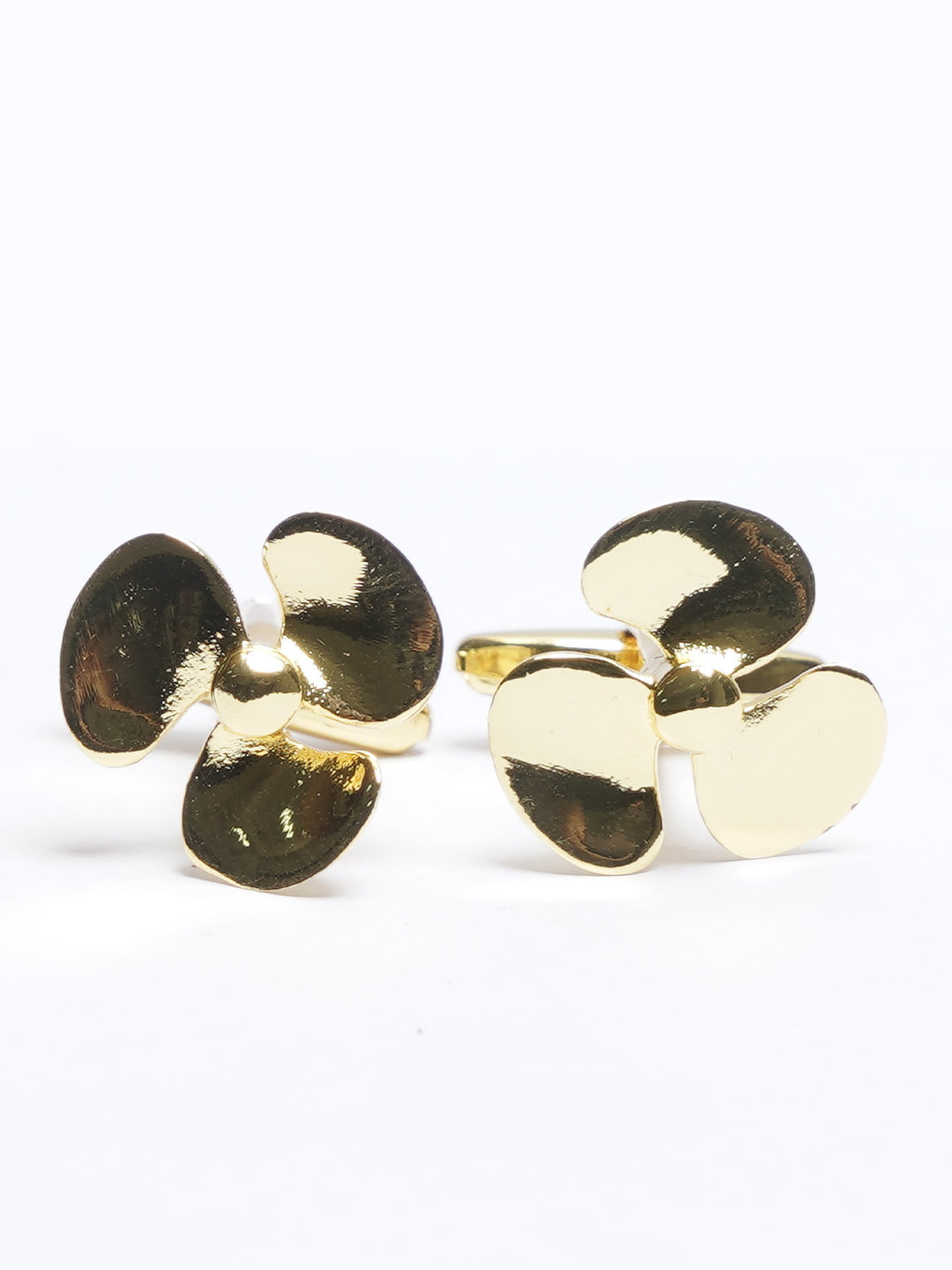 Gold Designer Cufflink (CUFFLINK-721)