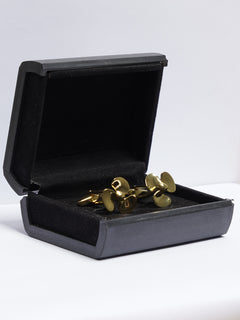 Gold Designer Cufflink (CUFFLINK-721)