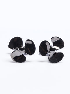 Dark Grey Designer Cufflink (CUFFLINK-724)