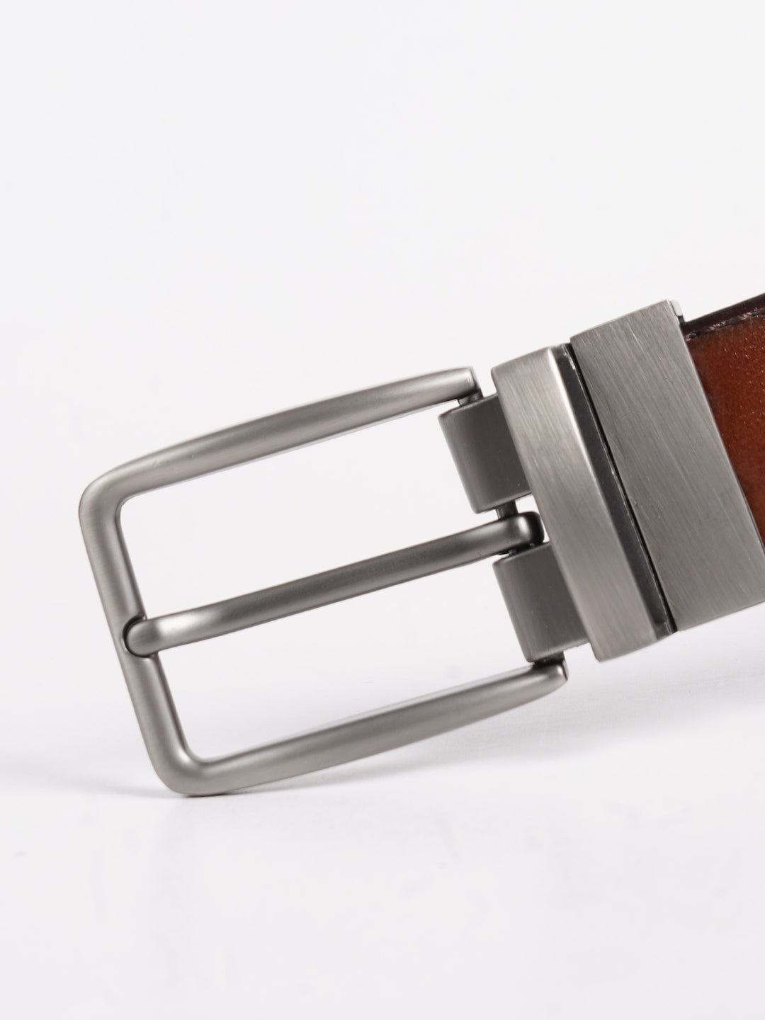 Light Brown Plain Leather Belt (BELT-732)