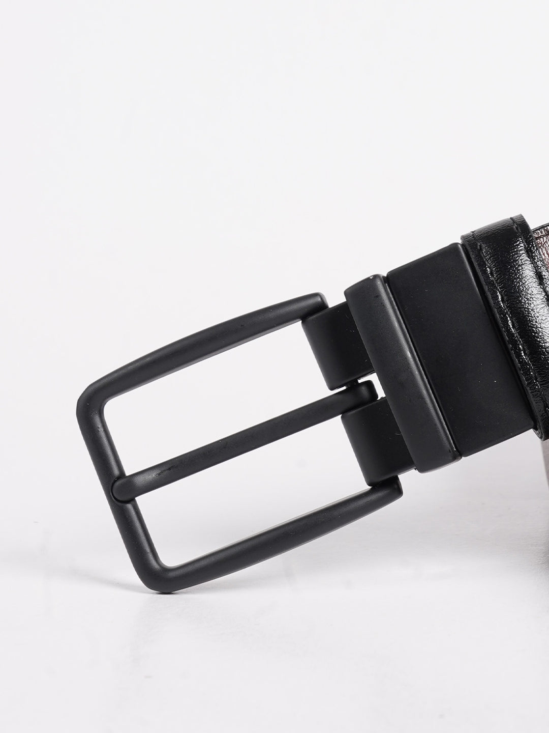 Dark Brown Plain Leather Belt (BELT-734)