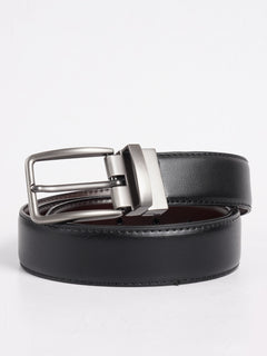 Dark Brown Plain Leather Belt (BELT-737)