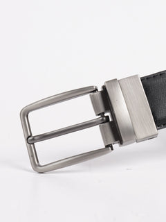 Dark Brown Plain Leather Belt (BELT-737)