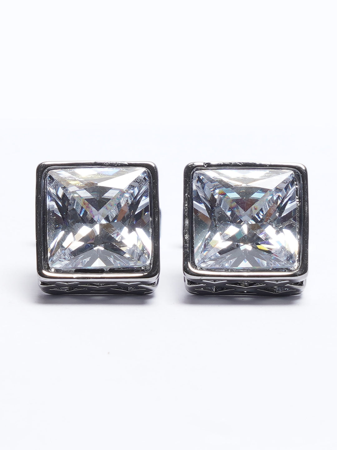 Grey Contrast Designer Cufflink (CUFFLINK-752)