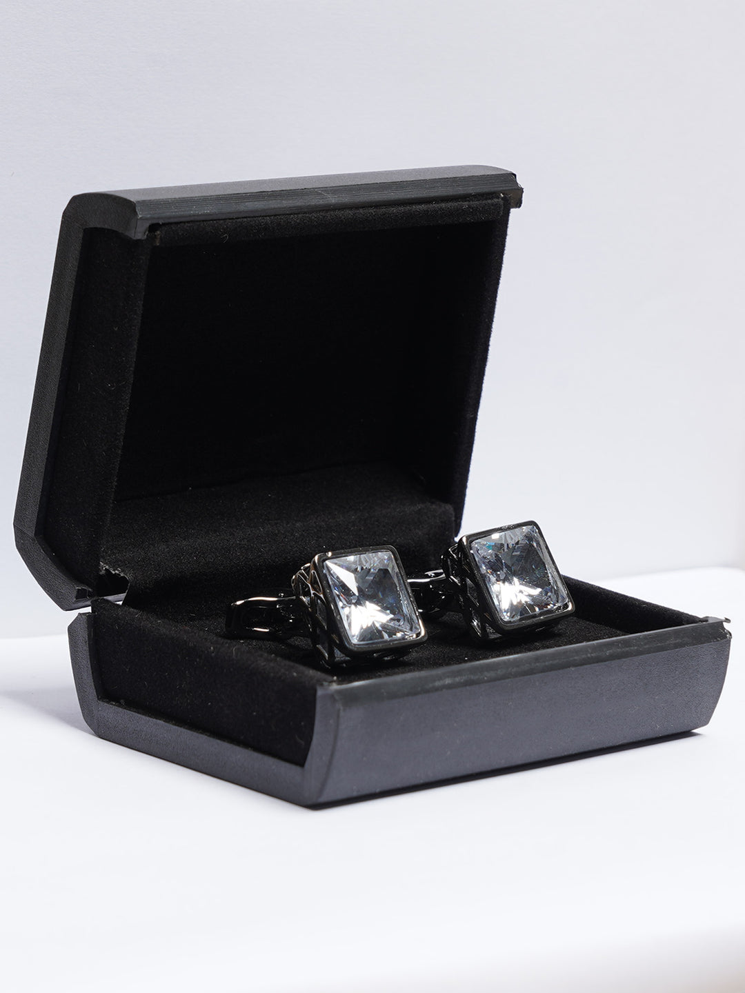 Grey Contrast Designer Cufflink (CUFFLINK-752)