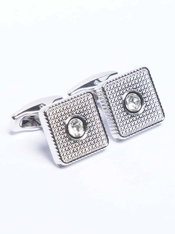 Silver Designer Cufflink (CUFFLINK-754)