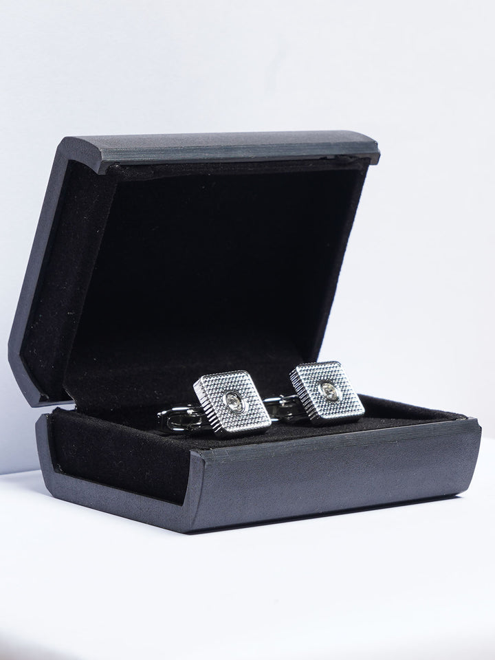 Silver Designer Cufflink (CUFFLINK-754)