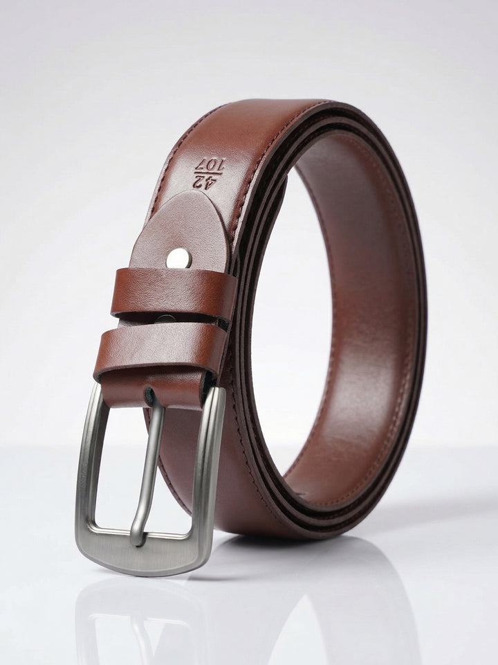 Light Brown Plain Belt (BELT-763)