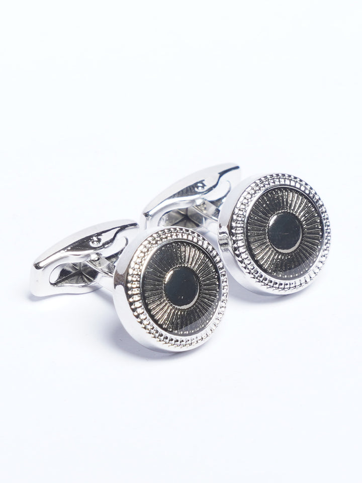 Silver Designer Cufflink (CUFFLINK-768)