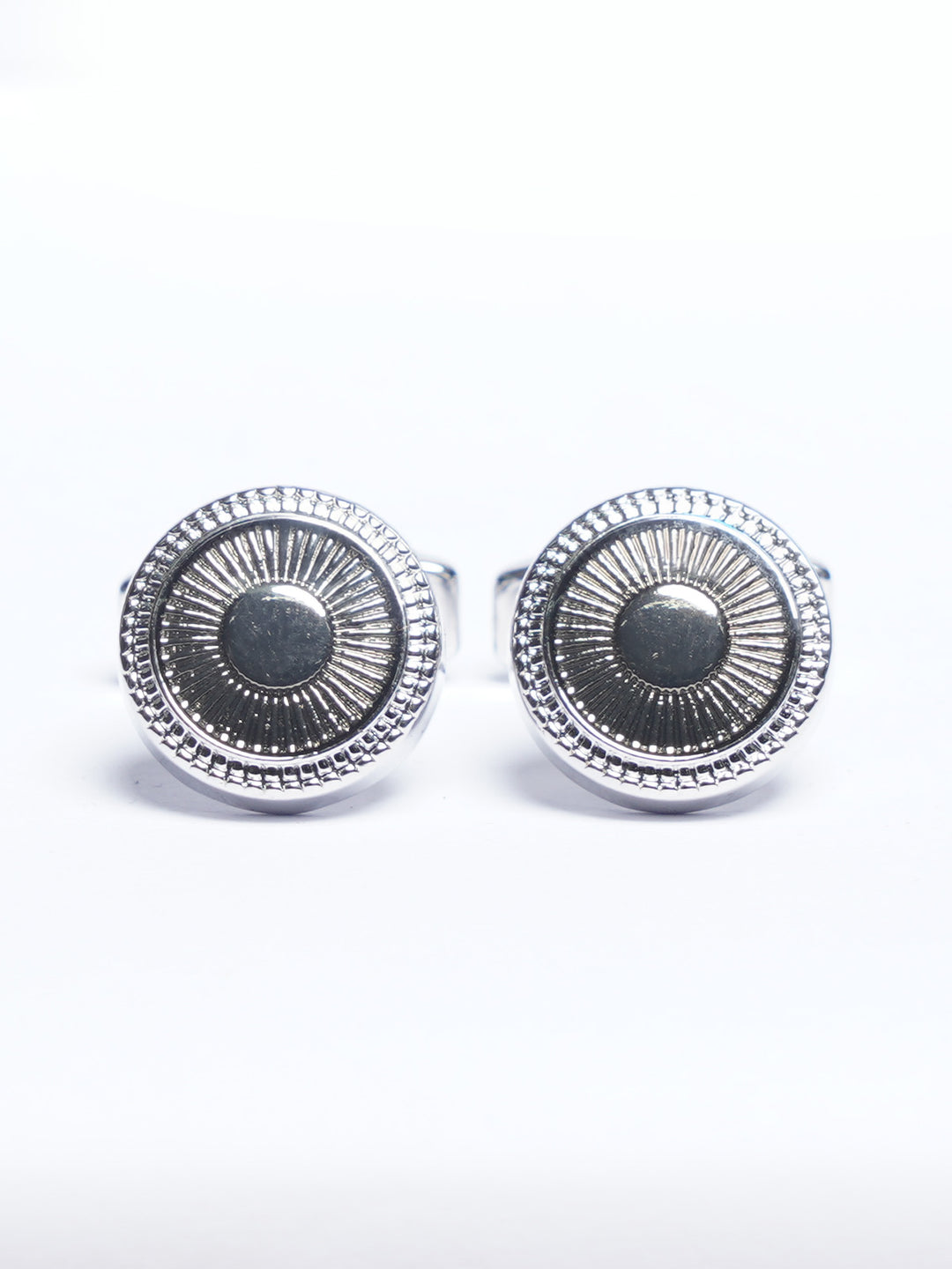 Silver Designer Cufflink (CUFFLINK-768)