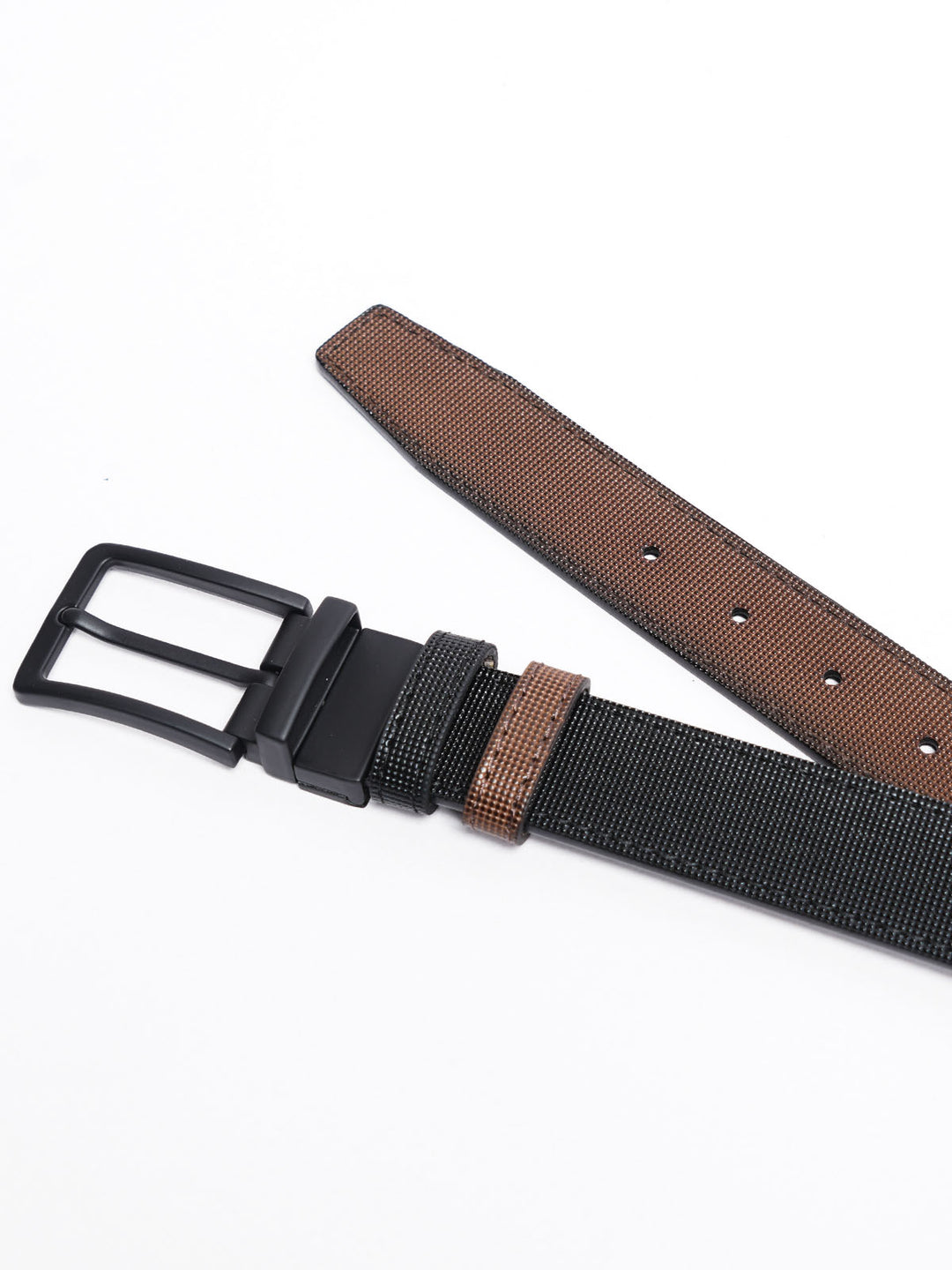 Light Brown Textured Leather Belt (BELT-769)