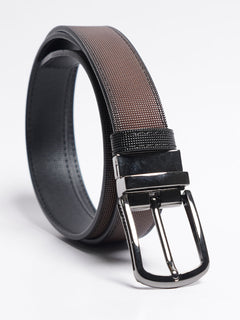 Light Brown Textured Leather Belt (BELT-771)