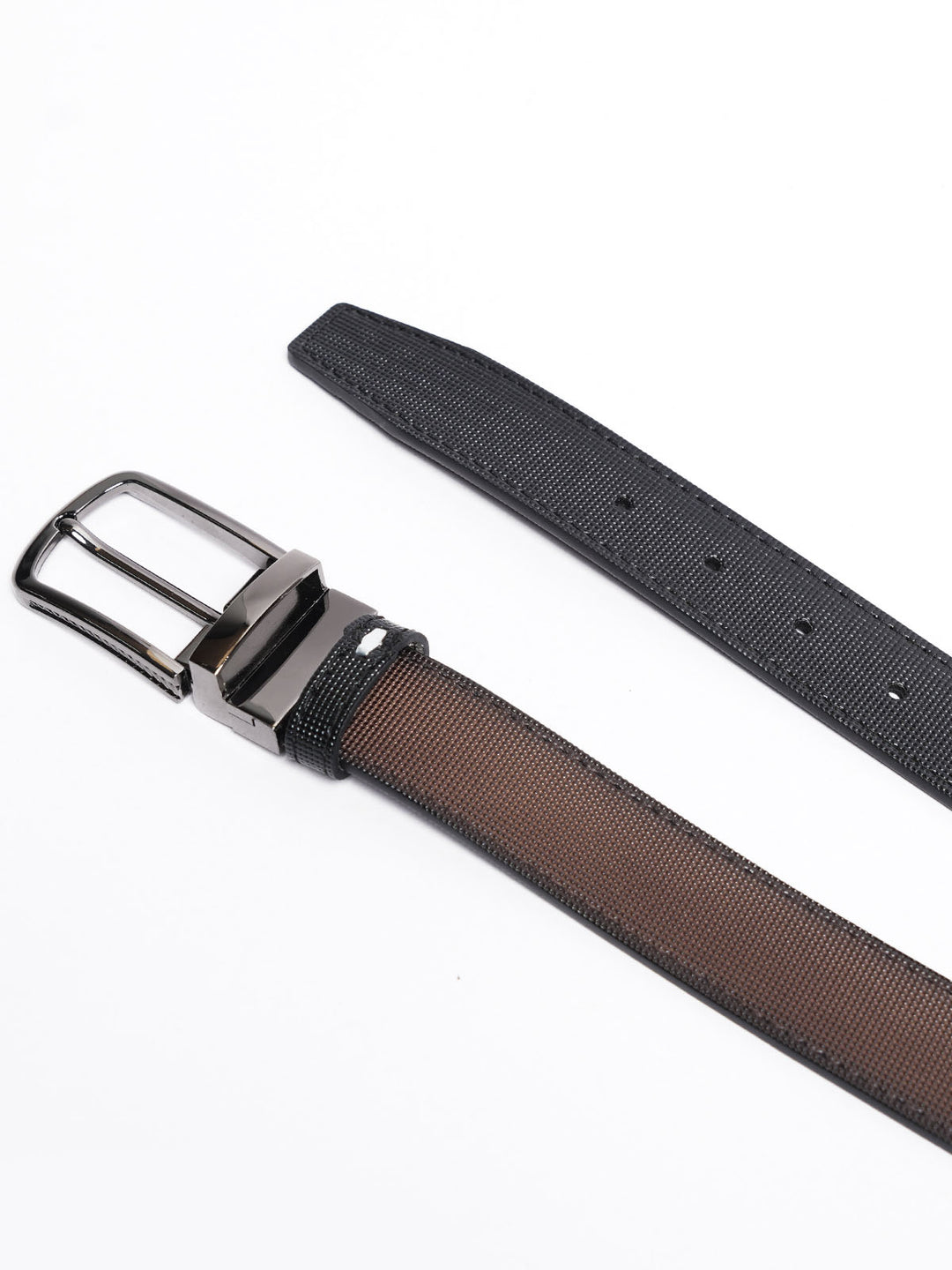 Light Brown Textured Leather Belt (BELT-771)