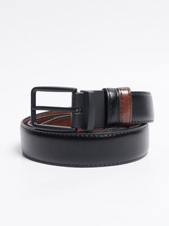 Dark Brown Plain Leather Belt (BELT-772)