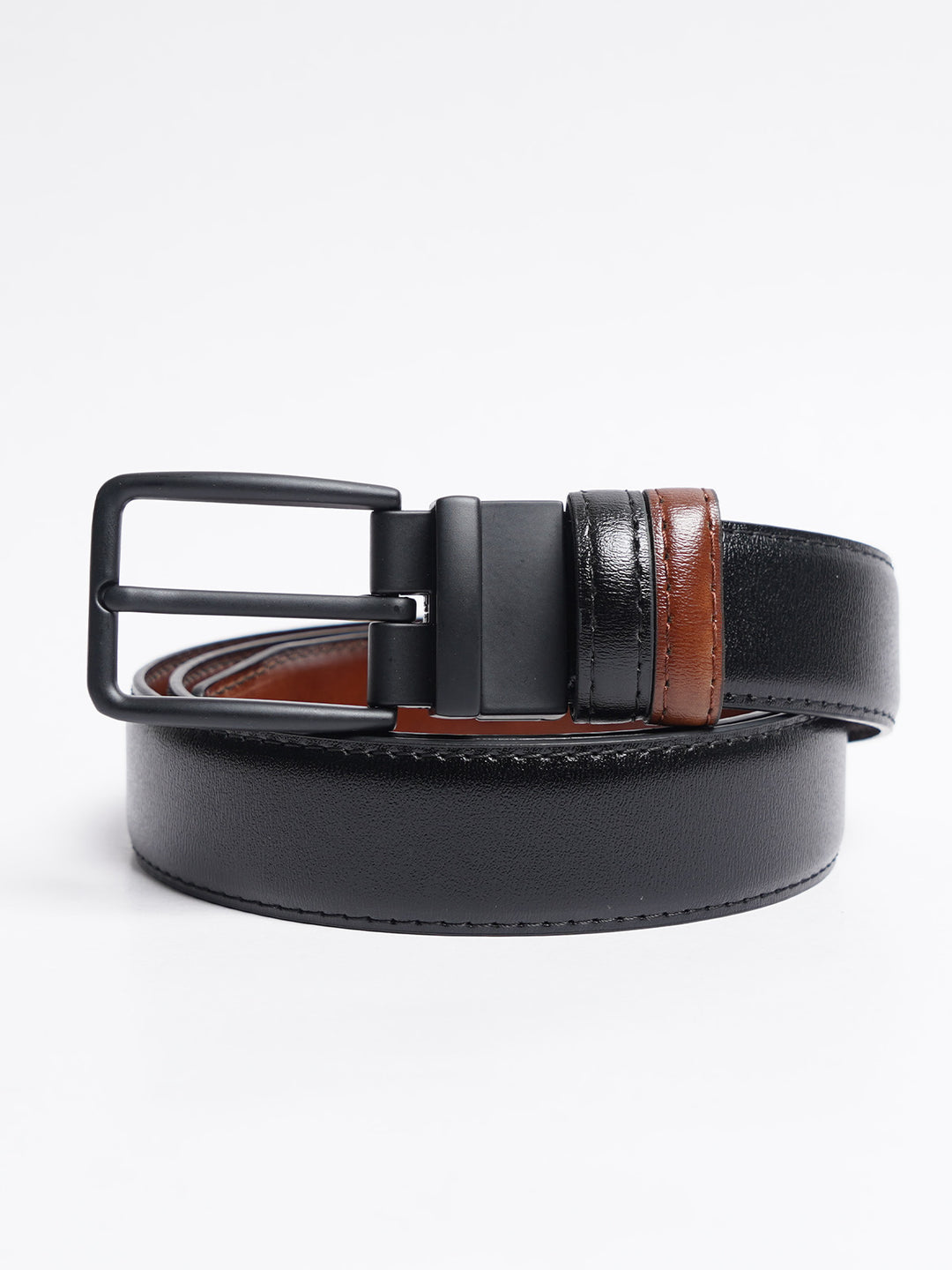 Light Brown Plain Leather Belt (BELT-773)