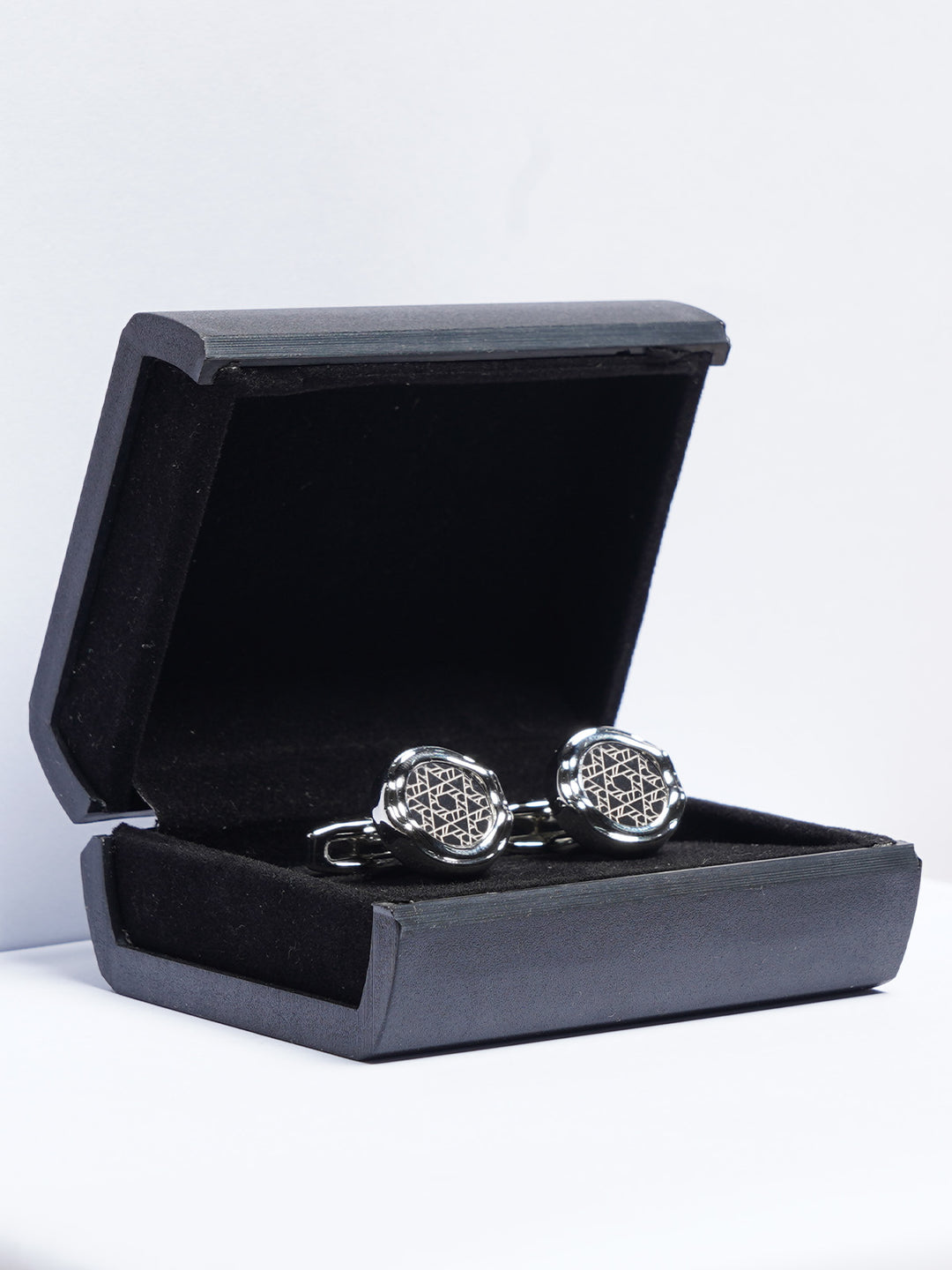 Silver Designer Cufflink (CUFFLINK-774)